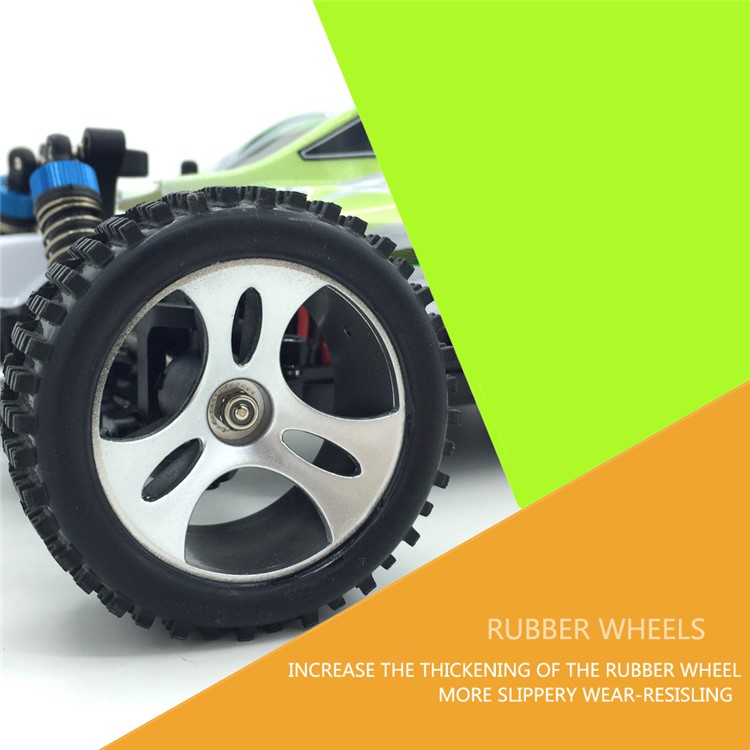 WLTOYS A959-B 1/18 2.4G 70km / h Buggy Off-Road RC Racing Car Toy-US bouchon-7