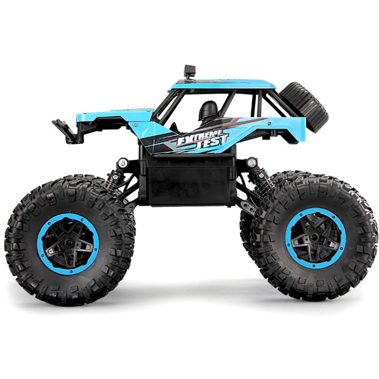 388-21 1: 14 4WD-Hochgeschwindigkeitsauto Mit 2,4 G RC, Das Ein Geländefahrzeug Klettert - Blau-6