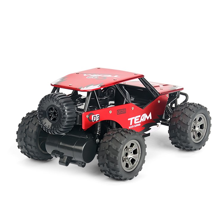 20km/h1:18 2.4G Remote Racing Car RC Electric Monster Truck Off-Road Vehicle YL-16 - Red-4