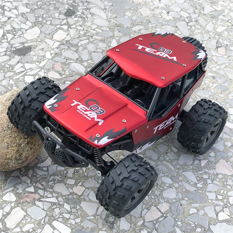 20km/h1:18 2.4G Remote Racing Car RC Electric Monster Truck Off-Road Vehicle YL-16 - Red-5