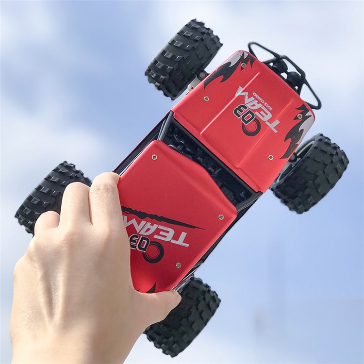 20km/h1:18 2.4G Remote Racing Car RC Electric Monster Truck Off-Road Vehicle YL-16 - Red-6