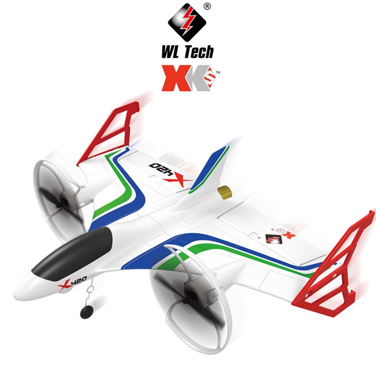 WLTOYS X420 6 Channel 6-Gyro 2.4GHz RC Quadcopter Drone with Altitude Hold Function-5