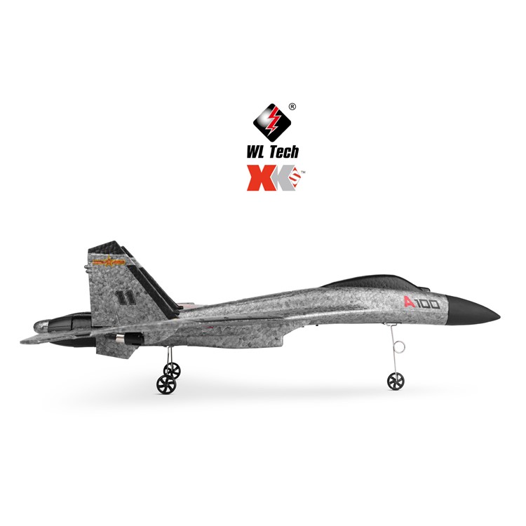 WLTOYS A100-J11 EPP 340mm Wingspan 2.4G 3CH RC Airplane Fixed Wing Aircraft Plane Toy - Grey-9