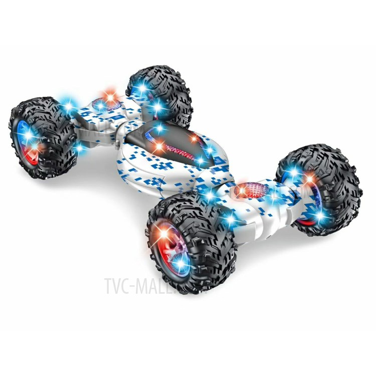 1825-9 RC Gesto Carro Indução Torção Veículo Off-road Com Rodas Pretas - Azul-2