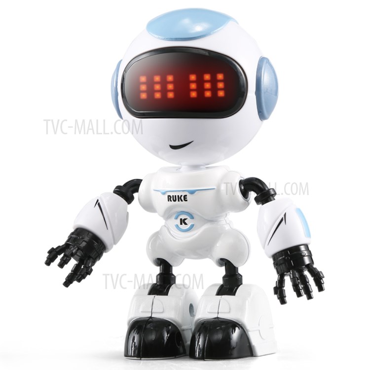 JJRC R8 R9 Лубы Лука Сенсорное Управление Умный Мини Сплава Робот Дети Игрушка Умный Раннего Образования Робот - R8 Лука / Синий-3