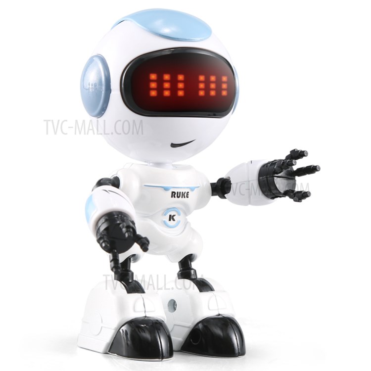 JJRC R8 R9 Лубы Лука Сенсорное Управление Умный Мини Сплава Робот Дети Игрушка Умный Раннего Образования Робот - R8 Лука / Синий-5