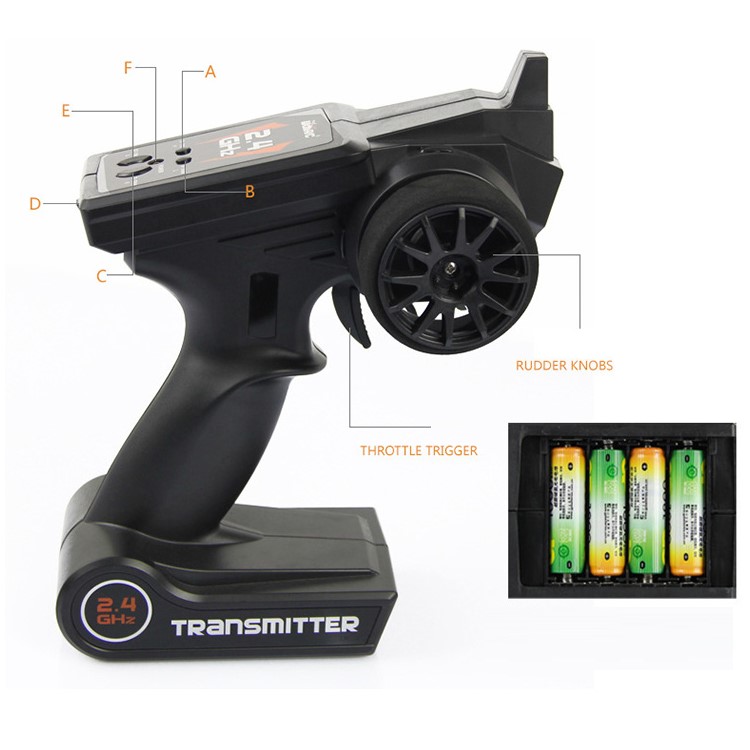UDI902 2.4GHz High Speed Remote Control Racing Ship (CE/FCC/RoHS) - Green-14