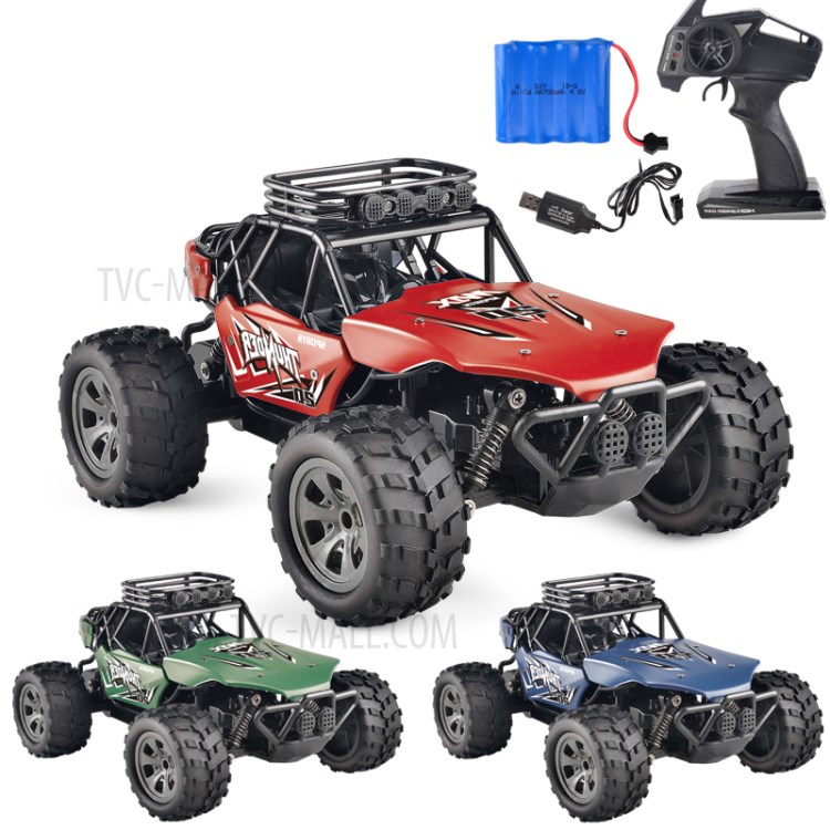 1:18 2.4G Off-Road RC Racing Car High Speed Remote Control Truck Toy - Red-6