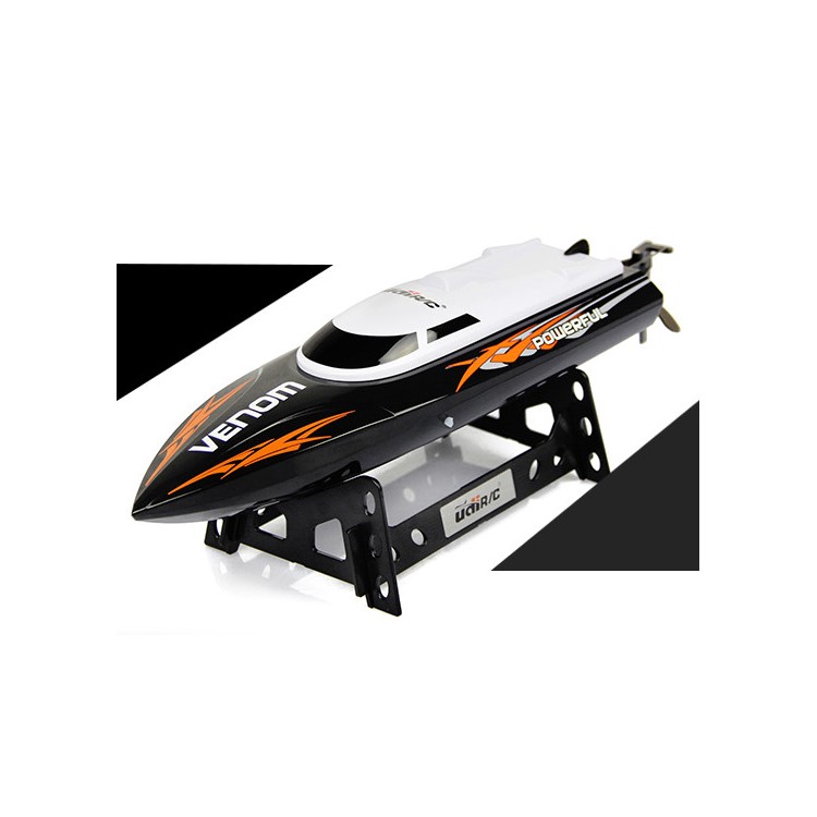 UDIRC UDI001 2.4G Remote Control Self-righting Hull High Speed Venom Power RC Speed Boat - Black-2