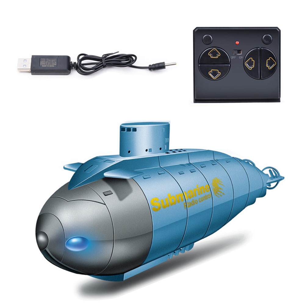Wholesale 777586 Wireless 6 Channels 2.4G RC Submarine with LED Lights