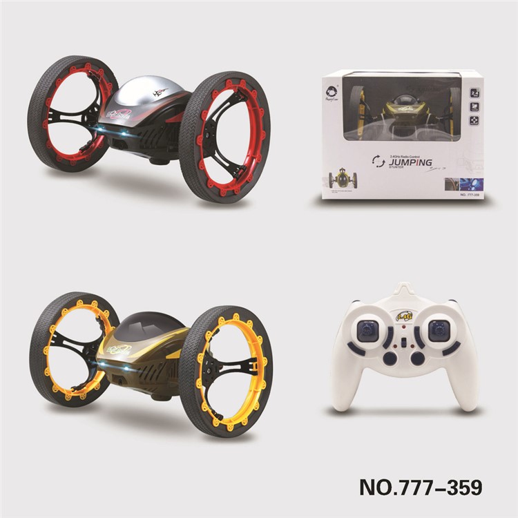 HAPPYCOW 777-359 4CH 2.4 GHz RC Jumping Sumo Bounce Car Robot for Kids (CE) - Red-3