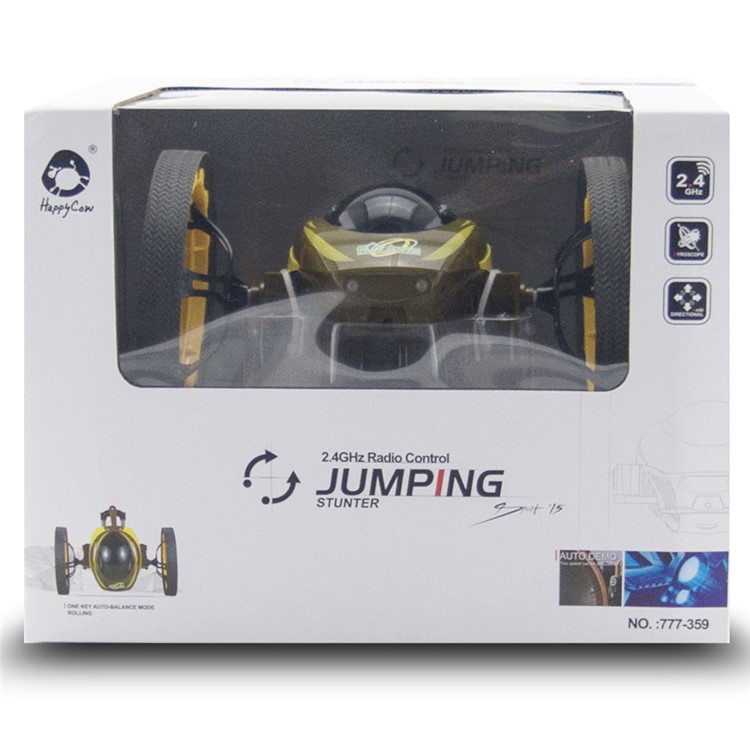 HAPPYCOW 777-359 4CH 2.4 GHz RC Jumping Sumo Bounce Car Robot for Kids (CE) - Red-4