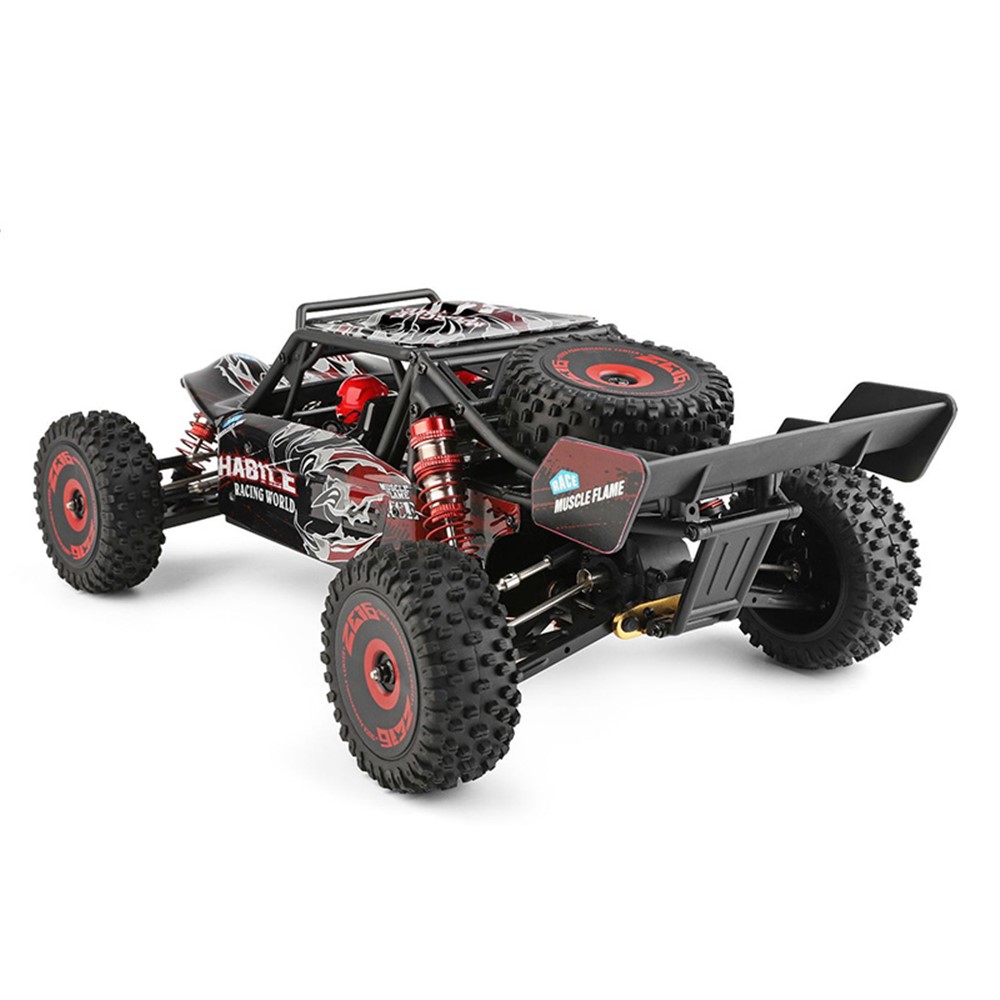 WLTOYS 124016 1/12 2.4G 75KM/H High-speed Desert Racing Car Model Brushless 4WD RC Off-road Vehicle Toys-6
