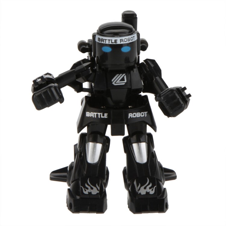 777-320 Somatosensory Boxing 2.4G Remote Control Battle RC Smart Robot for Children - Black-1