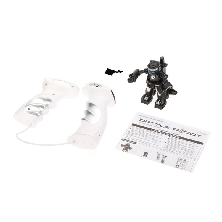777-320 Somatosensory Boxing 2.4G Remote Control Battle RC Smart Robot for Children - Black-2