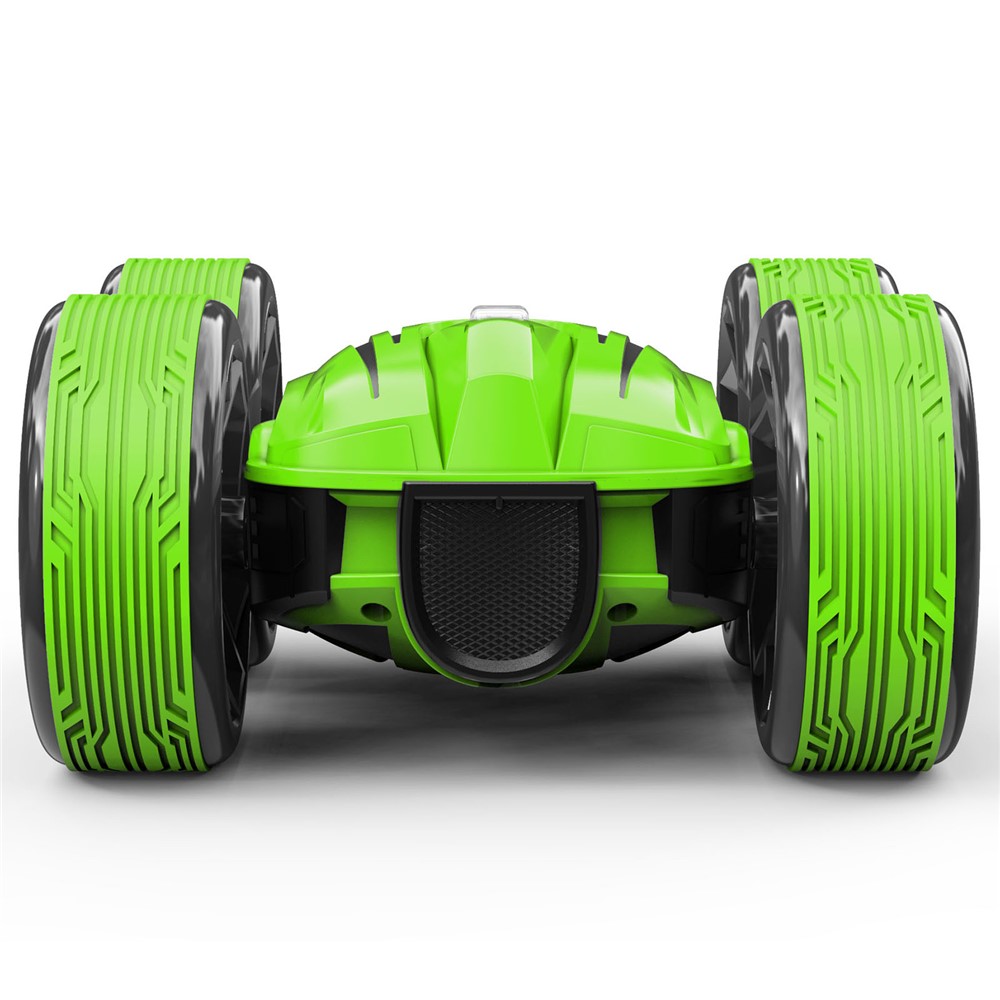 G03081R 2.4G Electric Double-sided RC Racing Car Four-wheel Drive Amphibious Stunt Car Toy for Kids - Green-4