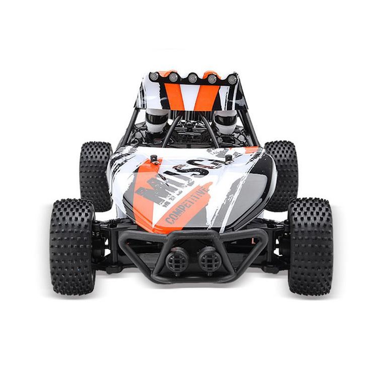 Remote Control Truck 1:18 Scale 4WD Electric High Speed Off-road Truggy Toys - Orange-5