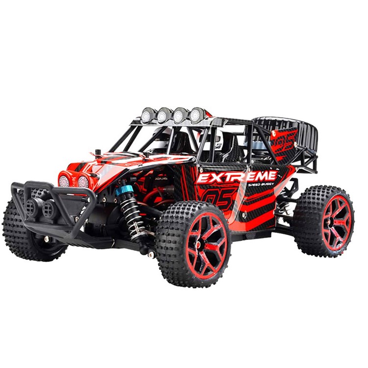 333-GS02B 1:18 2.4G High Speed Off-road Vehicle 120km/h RC Racing Car Kids Toy - Red-1