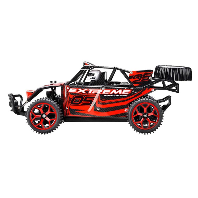 333-GS02B 1:18 2.4G High Speed Off-road Vehicle 120km/h RC Racing Car Kids Toy - Red-2
