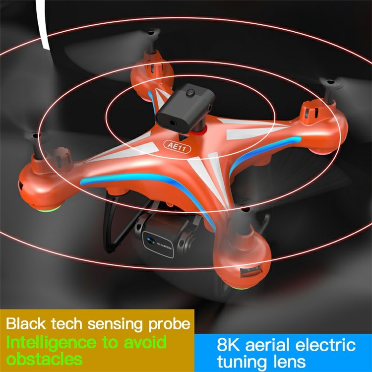 AE11 Dual Camera HD RC Drone Aerial Photograph - Апельсин-6