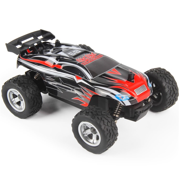 K24 2.4G 1:24 High Speed Monster Truck Remote Control Car for Kids - Red-4