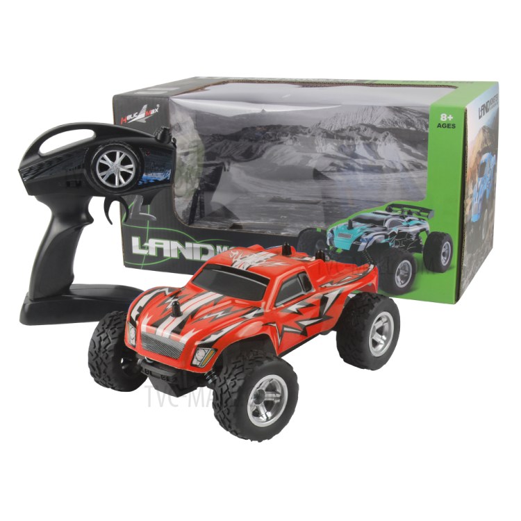 K24 2.4G 1:24 High Speed Monster Truck Remote Control Car for Kids - Red-9