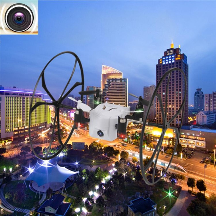 HD 1341C Mini Sky Walker 2.4G RC Quadcopter Wall Climbing Drone with 0.3MP Camera-1