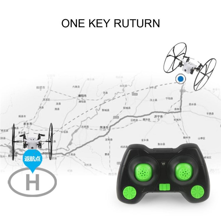 HD 1341C Mini Sky Walker 2.4G RC Quadcopter Wall Climbing Drone with 0.3MP Camera-3