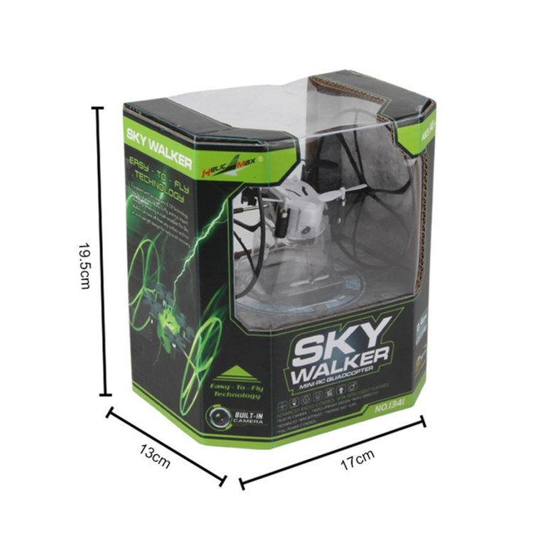 HD 1341C Mini Sky Walker 2.4G RC Quadcopter Wall Climbing Drone with 0.3MP Camera-8