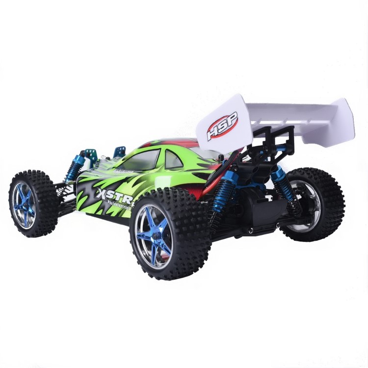 HSP 74107Pro 1/10 4WD Off-road Brushless RC Car High Speed Buggy - Green / EU Plug-5