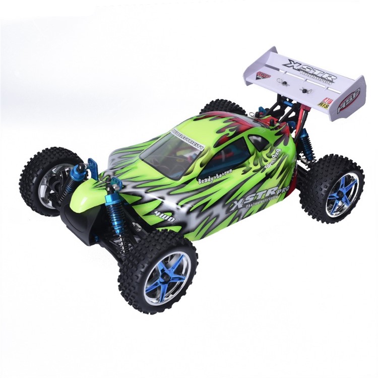 HSP 74107Pro 1/10 4WD Off-road Brushless RC Car High Speed Buggy - Green / EU Plug-7