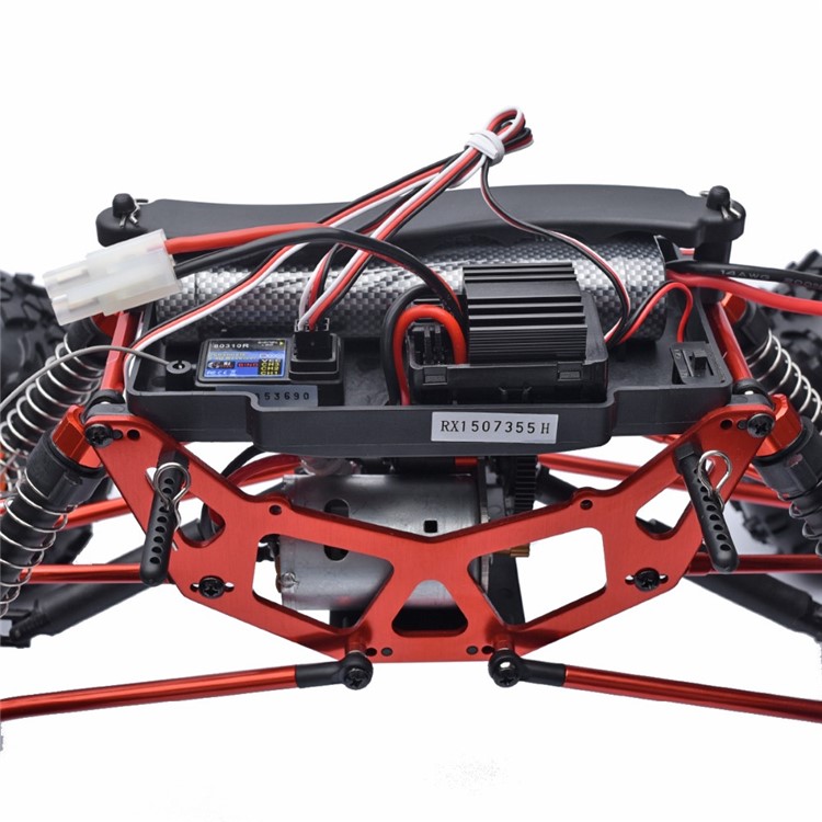 HSP 94180T2 1/10 Scale Electric Remote Control Car 4WD 2WS Off Road Rock Crawler Truck - AU Plug-5