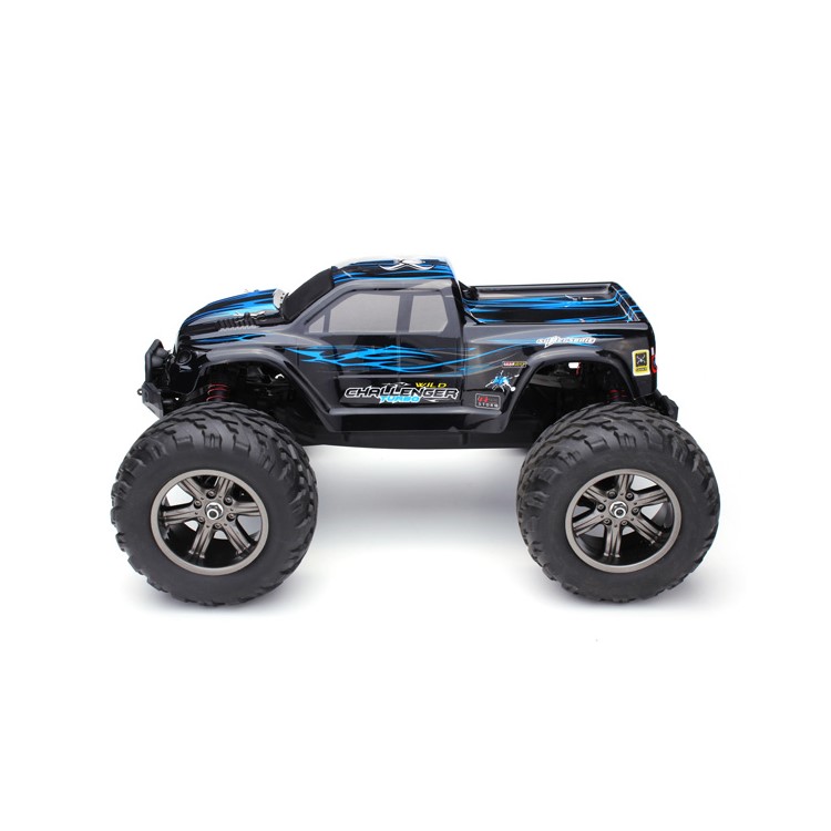 9115 1/12 Full Scale 2.4G Carro Controle Remoto RTR Off-road Monster Truck - Azul / Plugue EU-2