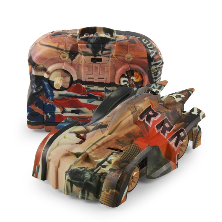 LIDIRC L900 Graffiti Pattern Remote Control Wall Climbing Car RC Car Children's Toys-1