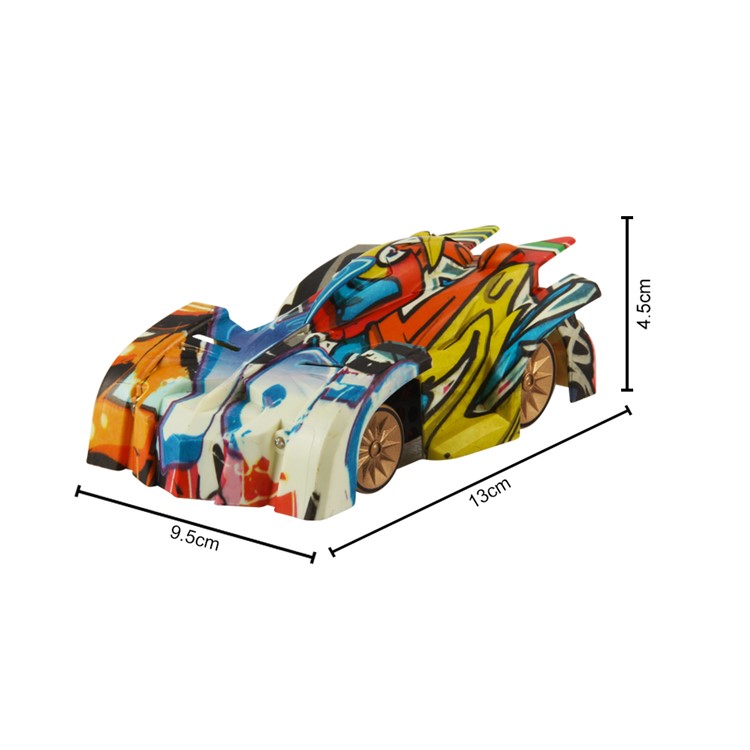 LIDIRC L900 Graffiti Pattern Remote Control Wall Climbing Car RC Car Children's Toys-16