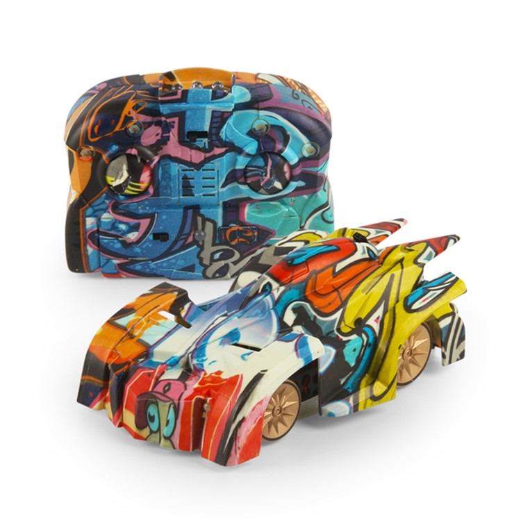 LIDIRC L900 Graffiti Pattern Remote Control Wall Climbing Car RC Car Children's Toys-2