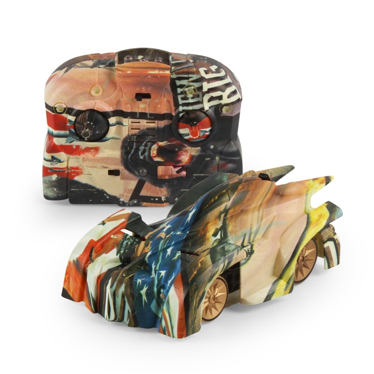 LIDIRC L900 Graffiti Pattern Remote Control Wall Climbing Car RC Car Children's Toys-3