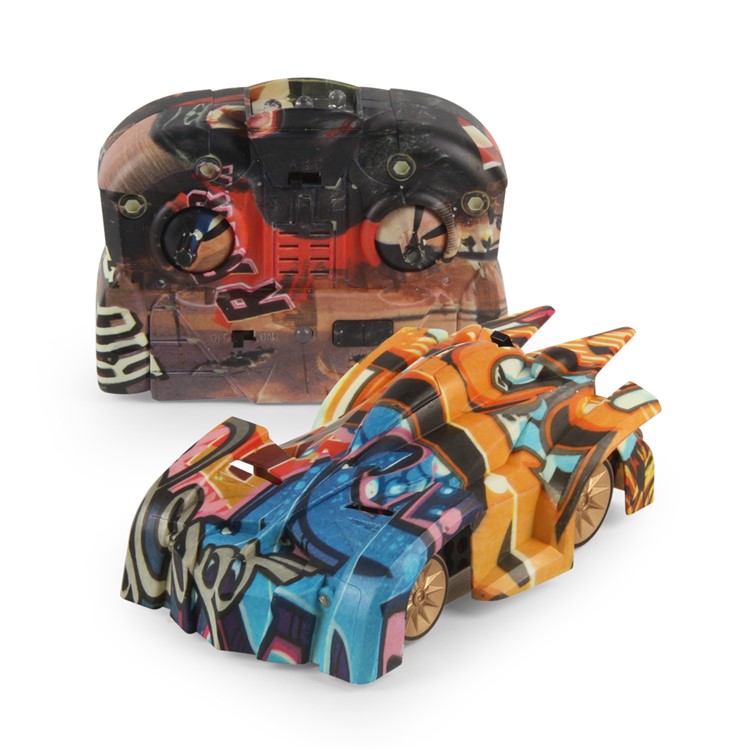 LIDIRC L900 Graffiti Pattern Remote Control Wall Climbing Car RC Car Children's Toys-5