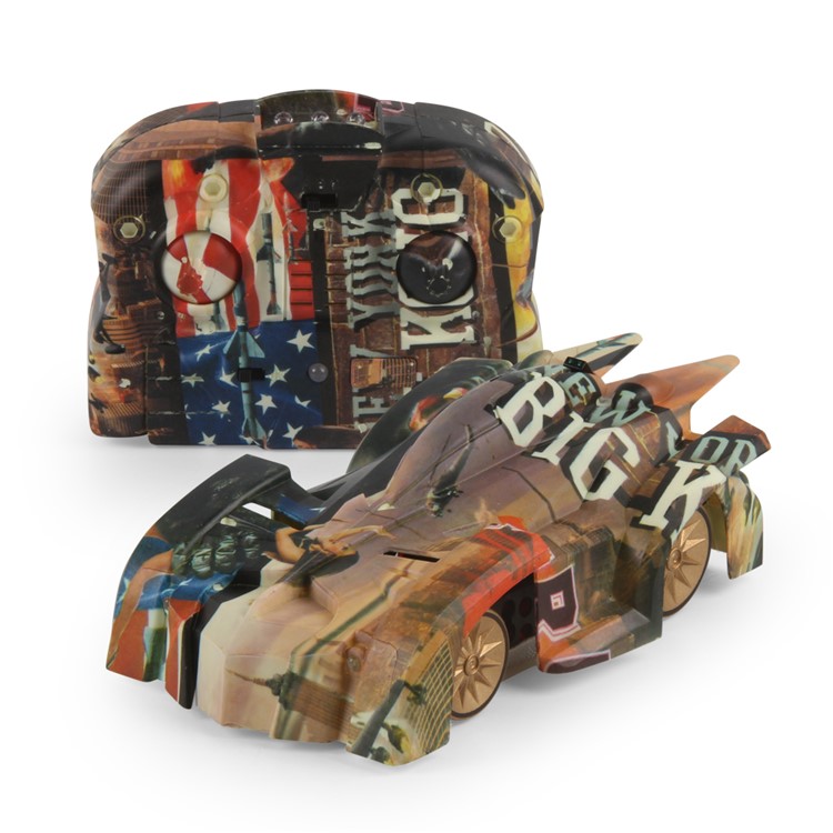 LIDIRC L900 Graffiti Pattern Remote Control Wall Climbing Car RC Car Children's Toys-6