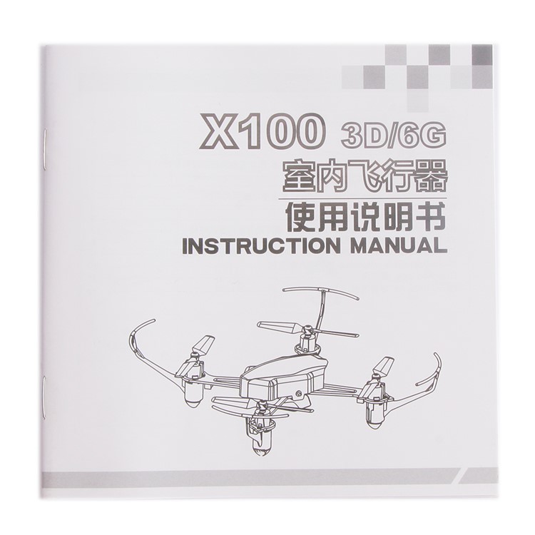 WLTOYS X100 3D 6G Mode Inverted Flight 2.4G 4CH 6 Axis LED RC Quadcopter Mini Drone-20