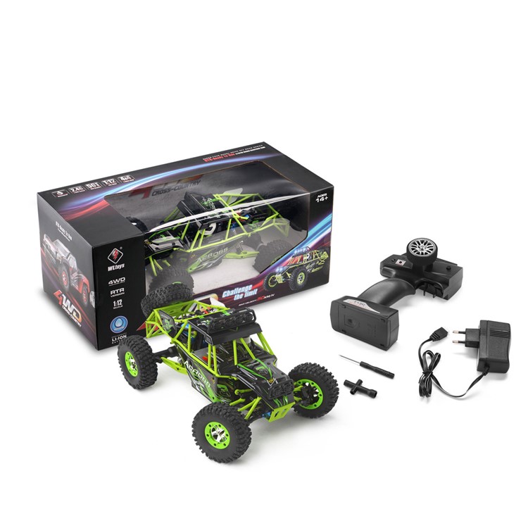 WLTOYS 12428 2.4G 1:12 Crawler RC Car with LED Light-11
