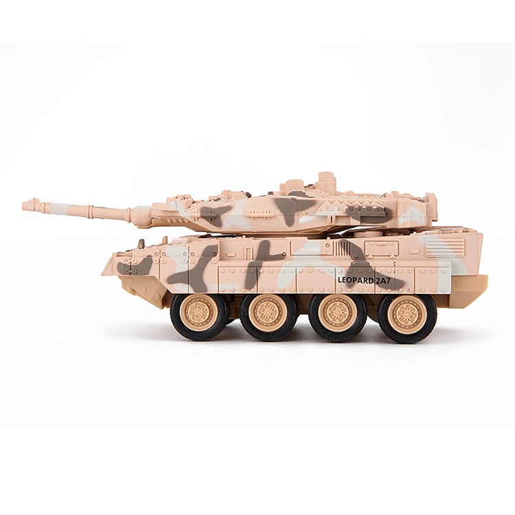 8820 4CH 27MHz/40MHz Radio Control Panther Tank RC Tank Toy for Kids - Yellow Camouflage-2
