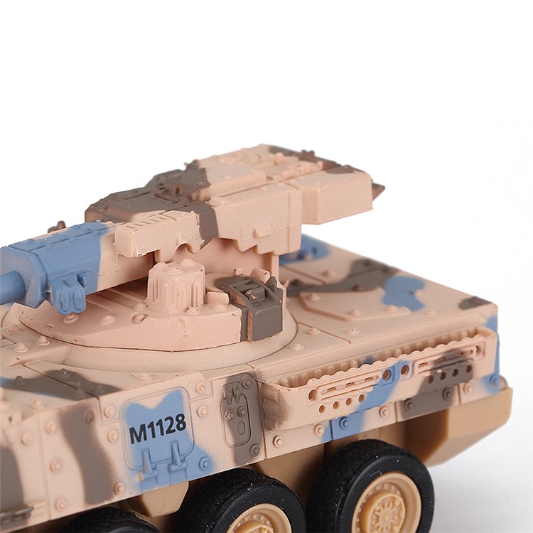 8821 4CH 27MHz/40MHz Radio Control Panther Tank RC Tank Toy for Children - Yellow Camouflage-5