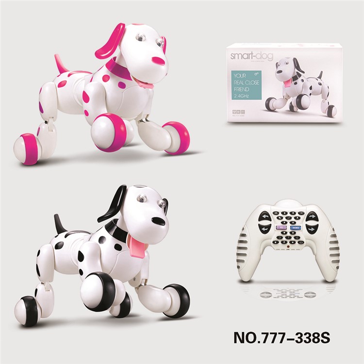 Smart 2.4G Wireless Remote Control Dog RC Space Walking Dog Electronic Pet Children's Toy - Pink-3
