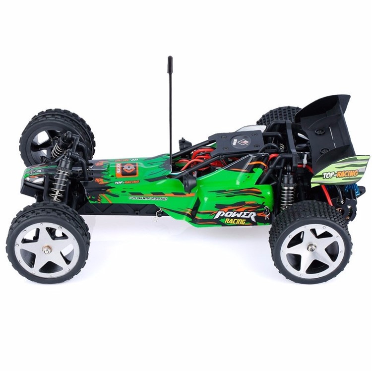 WLTOYS L959 2.4G 1:12 Scale Off-road Remote Control RC Racing Car 2WD 40KM/H - Green-3