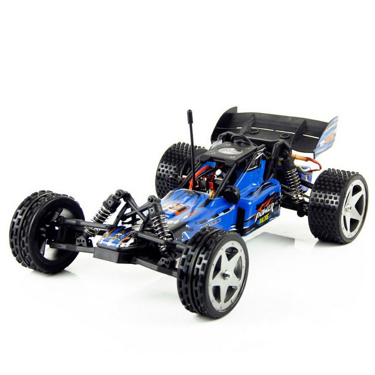 WLTOYS L959 EU Rechargeable RC Racing Car 1:12 Scale 2.4G Off-Road Electric Car - Blue-1