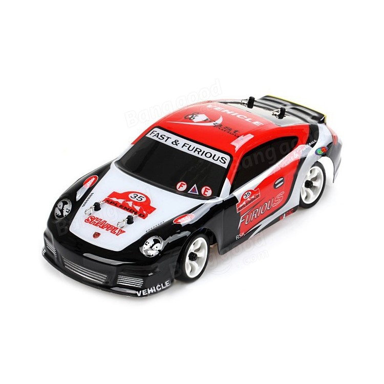 WLTOYS K969 1: 28 2,4G 4WD Fernbedienung RC Rennwagen 30 KM / H - US-Stecker-3