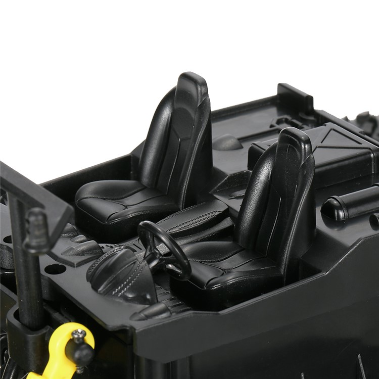 WLTOYS 18629 1:18 2.4G 6WD Electric Off-Road Rock Crawler Climbing RC Car - Yellow-10
