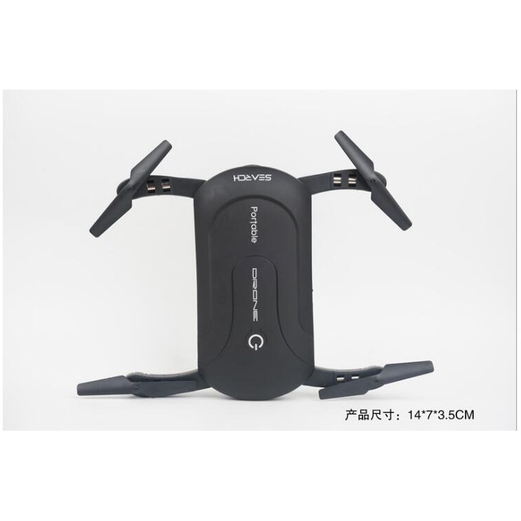 33005s 2.4GHz WiFi 0.3MP Headless Mode Altitude Hold Rechargeable RC Quadcopter - Black-7