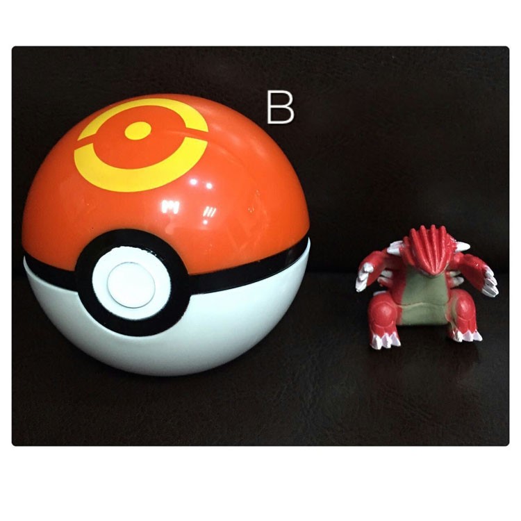Pokemon Pokeball Kids Toys 8Pcs 7cm Balls + 8Pcs Figures Characters-3